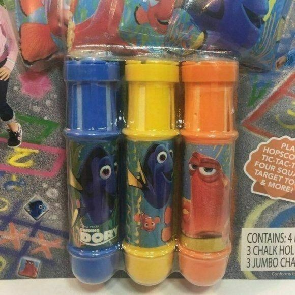 Disney Finding Dory Nemo sidewalk outdoor chalk KID crafts art - Picture 5 of 11